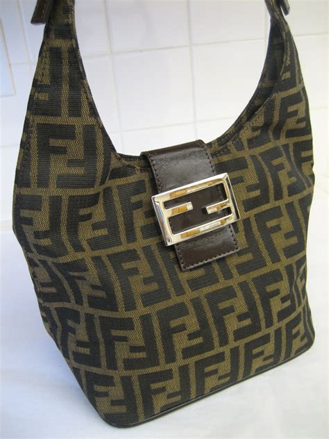 fendi bag with logo|vintage Fendi zucca bag.